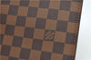 Authentic Louis Vuitton Damier Neverfull Pouch Purse Clutch Bag LV 6507F