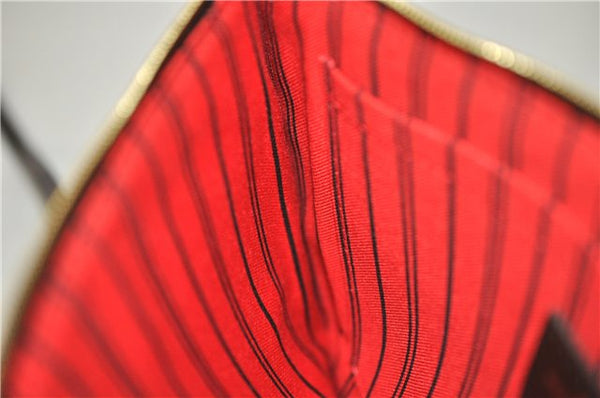 Authentic Louis Vuitton Damier Neverfull Pouch Purse Clutch Bag LV 6507F