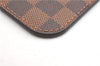Authentic Louis Vuitton Damier Neverfull Pouch Purse Clutch Bag LV 6508F