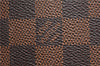 Authentic Louis Vuitton Damier Neverfull Pouch Purse Clutch Bag LV 6508F