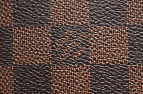 Authentic Louis Vuitton Damier Neverfull Pouch Purse Clutch Bag LV 6508F