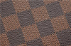Authentic Louis Vuitton Damier Neverfull Pouch Purse Clutch Bag LV 6508F