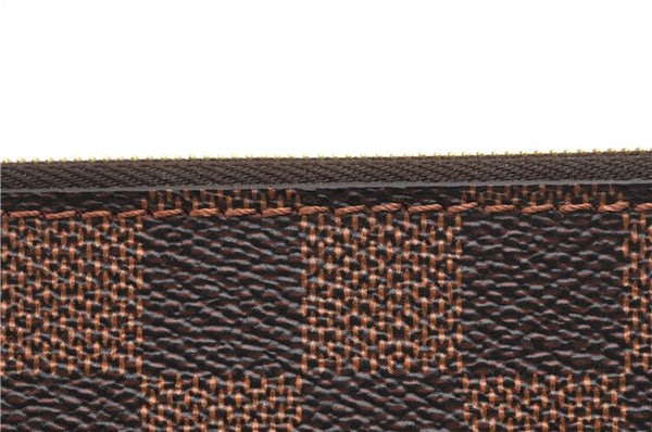 Authentic Louis Vuitton Damier Neverfull Pouch Purse Clutch Bag LV 6508F