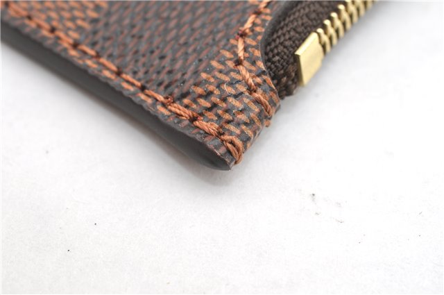 Authentic Louis Vuitton Damier Neverfull Pouch Purse Clutch Bag LV 6508F