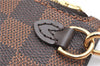 Authentic Louis Vuitton Damier Neverfull Pouch Purse Clutch Bag LV 6508F