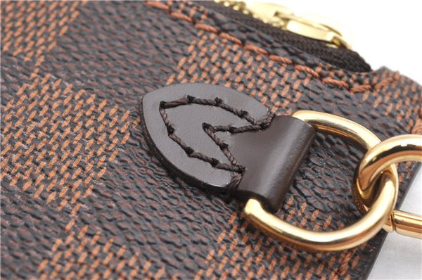 Authentic Louis Vuitton Damier Neverfull Pouch Purse Clutch Bag LV 6508F