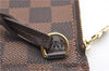 Authentic Louis Vuitton Damier Neverfull Pouch Purse Clutch Bag LV 6509F