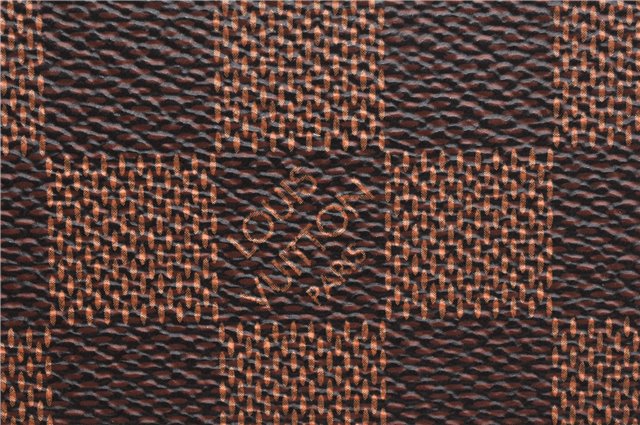 Authentic Louis Vuitton Damier Neverfull Pouch Purse Clutch Bag LV 6509F