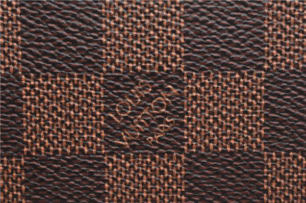 Authentic Louis Vuitton Damier Neverfull Pouch Purse Clutch Bag LV 6509F