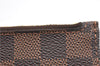 Authentic Louis Vuitton Damier Neverfull Pouch Purse Clutch Bag LV 6509F