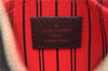 Authentic Louis Vuitton Damier Neverfull Pouch Purse Clutch Bag LV 6509F