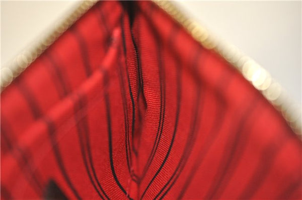 Authentic Louis Vuitton Damier Neverfull Pouch Purse Clutch Bag LV 6509F