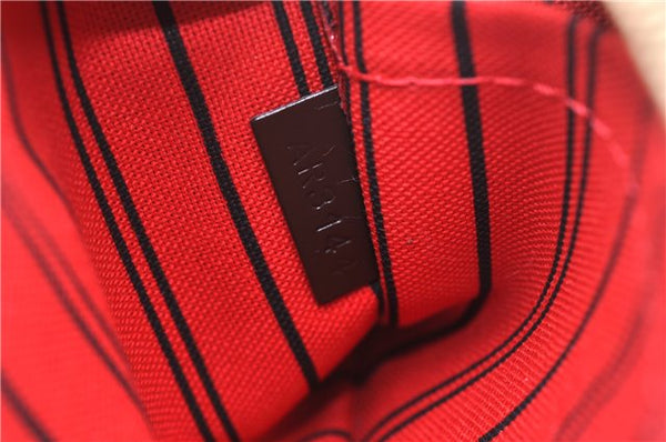 Authentic Louis Vuitton Damier Neverfull Pouch Purse Clutch Bag LV 6509F