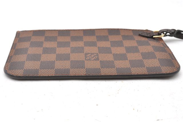 Authentic Louis Vuitton Damier Neverfull Pouch Purse Clutch Bag LV 6511F