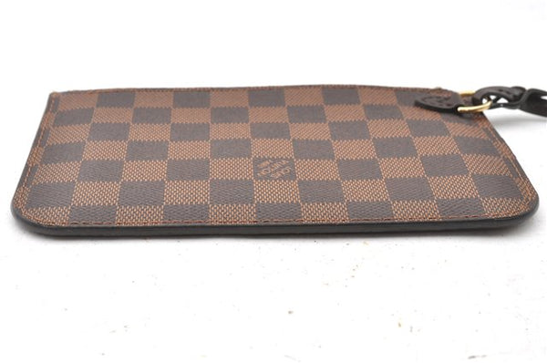 Authentic Louis Vuitton Damier Neverfull Pouch Purse Clutch Bag LV 6511F