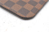 Authentic Louis Vuitton Damier Neverfull Pouch Purse Clutch Bag LV 6511F