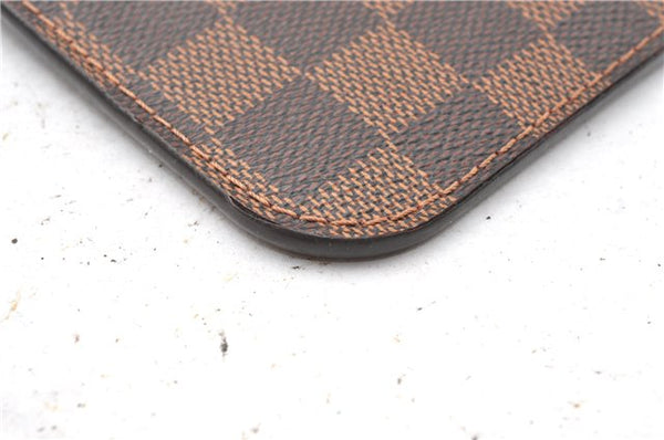 Authentic Louis Vuitton Damier Neverfull Pouch Purse Clutch Bag LV 6511F