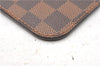 Authentic Louis Vuitton Damier Neverfull Pouch Purse Clutch Bag LV 6511F