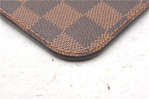 Authentic Louis Vuitton Damier Neverfull Pouch Purse Clutch Bag LV 6511F