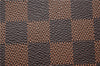 Authentic Louis Vuitton Damier Neverfull Pouch Purse Clutch Bag LV 6511F