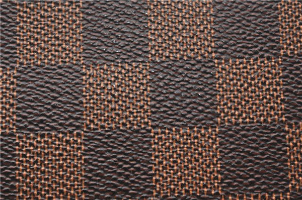 Authentic Louis Vuitton Damier Neverfull Pouch Purse Clutch Bag LV 6511F