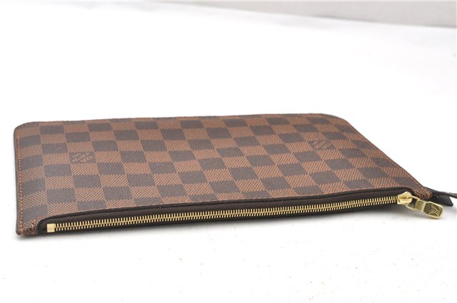 Authentic Louis Vuitton Damier Neverfull Pouch Purse Clutch Bag LV 6517F