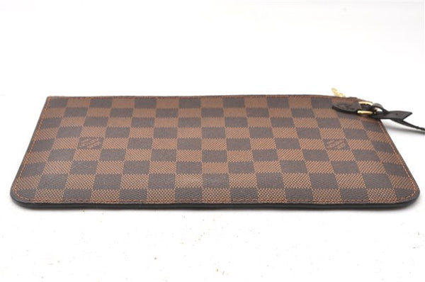 Authentic Louis Vuitton Damier Neverfull Pouch Purse Clutch Bag LV 6517F