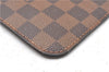 Authentic Louis Vuitton Damier Neverfull Pouch Purse Clutch Bag LV 6517F