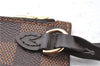 Authentic Louis Vuitton Damier Neverfull Pouch Purse Clutch Bag LV 6517F
