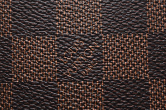Authentic Louis Vuitton Damier Neverfull Pouch Purse Clutch Bag LV 6517F