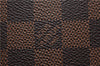Authentic Louis Vuitton Damier Neverfull Pouch Purse Clutch Bag LV 6517F