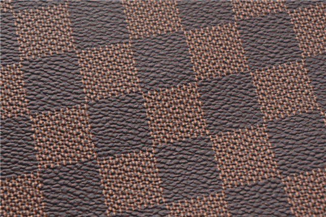 Authentic Louis Vuitton Damier Neverfull Pouch Purse Clutch Bag LV 6517F