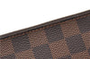 Authentic Louis Vuitton Damier Neverfull Pouch Purse Clutch Bag LV 6517F