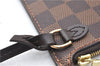 Authentic Louis Vuitton Damier Neverfull Pouch Purse Clutch Bag LV 6517F