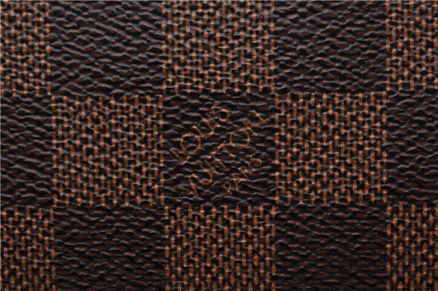 Authentic Louis Vuitton Damier Neverfull Pouch Purse Clutch Bag LV 6519F