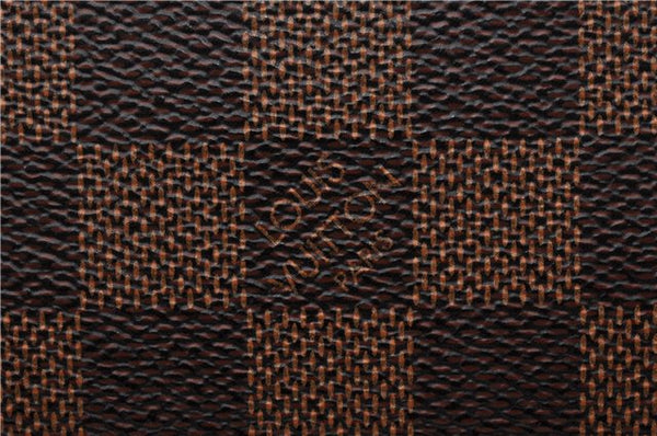 Authentic Louis Vuitton Damier Neverfull Pouch Purse Clutch Bag LV 6519F
