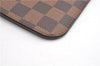 Authentic Louis Vuitton Damier Neverfull Pouch Purse Clutch Bag LV 6520F