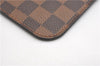 Authentic Louis Vuitton Damier Neverfull Pouch Purse Clutch Bag LV 6520F