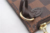 Authentic Louis Vuitton Damier Neverfull Pouch Purse Clutch Bag LV 6520F