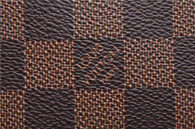 Authentic Louis Vuitton Damier Neverfull Pouch Purse Clutch Bag LV 6520F