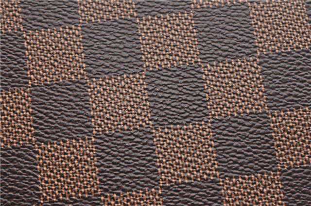 Authentic Louis Vuitton Damier Neverfull Pouch Purse Clutch Bag LV 6520F