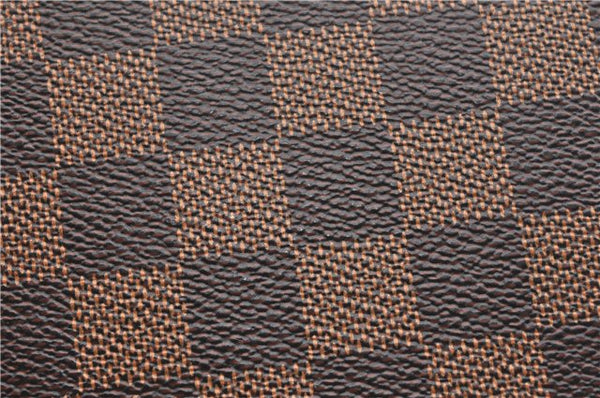 Authentic Louis Vuitton Damier Neverfull Pouch Purse Clutch Bag LV 6520F