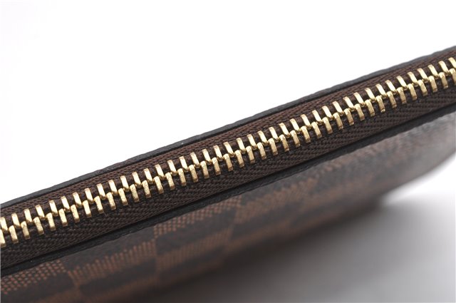 Authentic Louis Vuitton Damier Neverfull Pouch Purse Clutch Bag LV 6520F