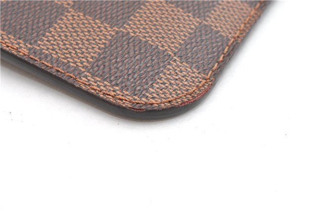 Authentic Louis Vuitton Damier Neverfull Pouch Purse Clutch Bag LV 6521F