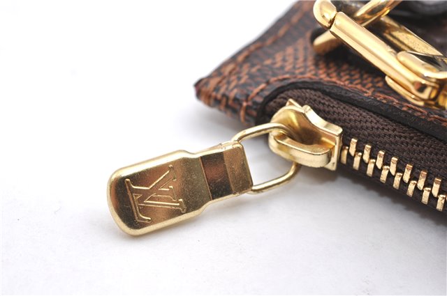 Authentic Louis Vuitton Damier Neverfull Pouch Purse Clutch Bag LV 6521F