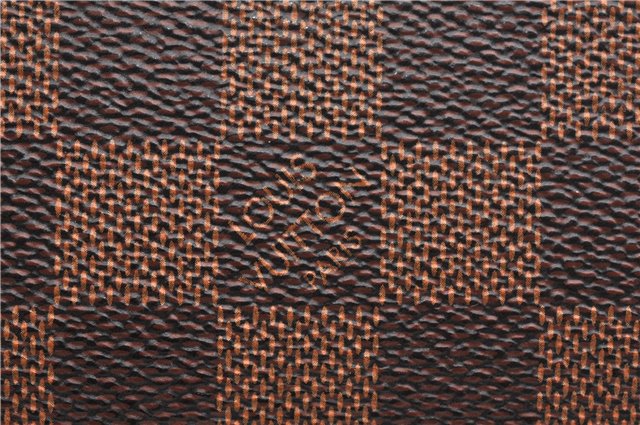 Authentic Louis Vuitton Damier Neverfull Pouch Purse Clutch Bag LV 6521F