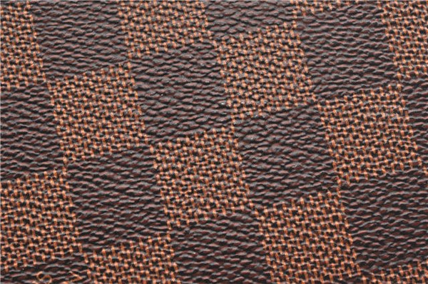 Authentic Louis Vuitton Damier Neverfull Pouch Purse Clutch Bag LV 6521F