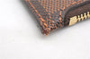 Authentic Louis Vuitton Damier Neverfull Pouch Purse Clutch Bag LV 6521F
