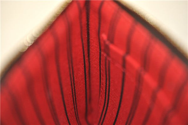 Authentic Louis Vuitton Damier Neverfull Pouch Purse Clutch Bag LV 6521F