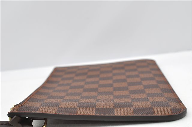 Authentic Louis Vuitton Damier Neverfull Pouch Purse Clutch Bag LV 6523F